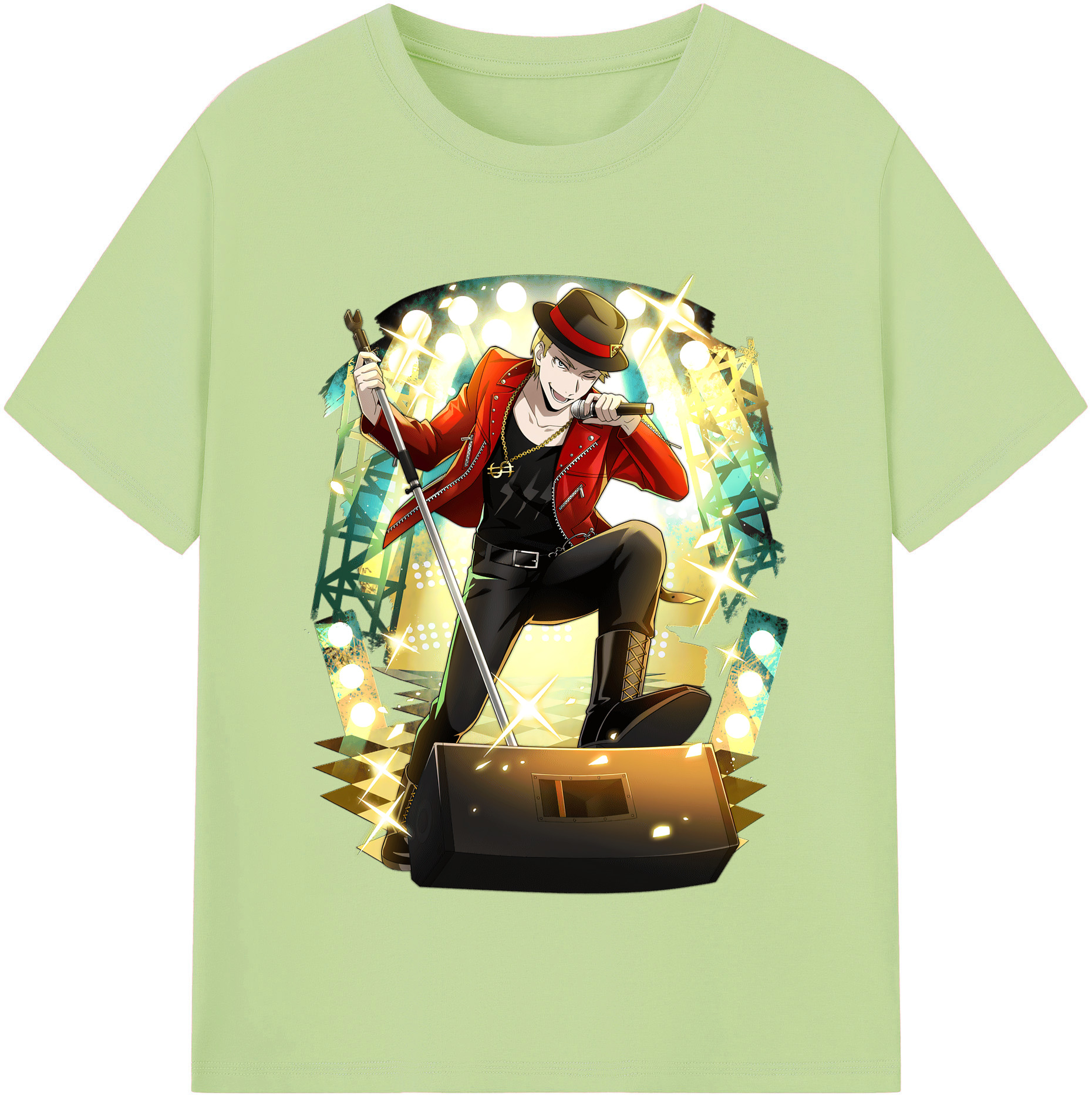 （画像用） 文豪ストレイドッグス Bungo Stray Dogs 綿100％半袖Tシャツ（フロントプリント）